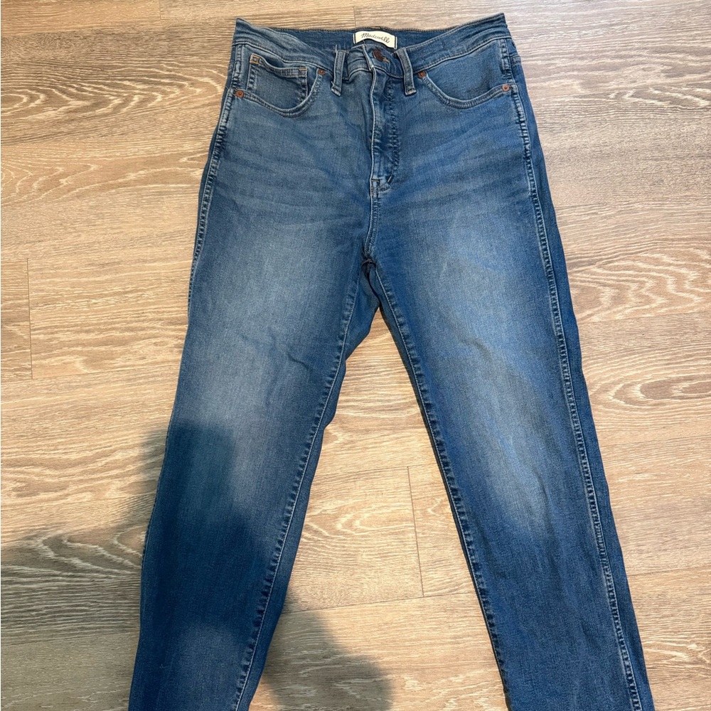 Madewell Stovepipe 28